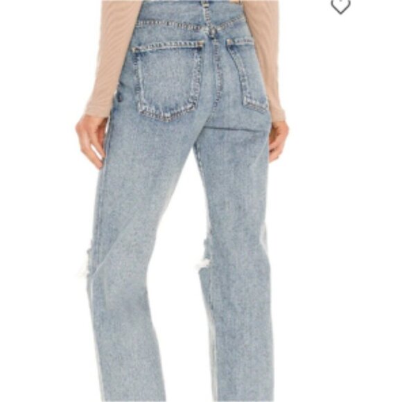 Citizens of Humanity Premium Vintage V Front Wide Leg Elodie Destruction 25 - Picture 2 of 14